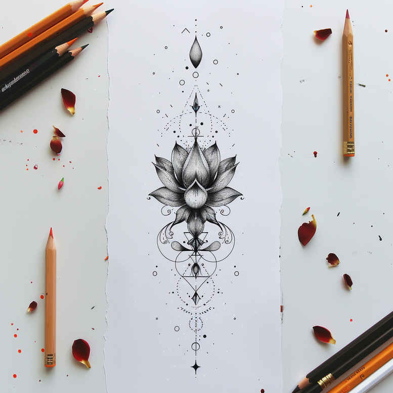 tattoos-with-soft-shading – tattoo design ideas free ai generated – essential – for-hip – Gallery: other-delicate-inkby-ai