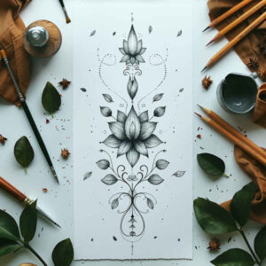 tattoos-with-soft-shading – tattoo design ideas free ai generated – lightweight – for-nape – Gallery: other-delicate-inkby-ai