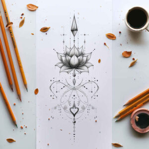 tattoos-with-soft-shading – tattoo design ideas free ai generated – no-excess – for-stomach – Gallery: other-delicate-inkby-ai