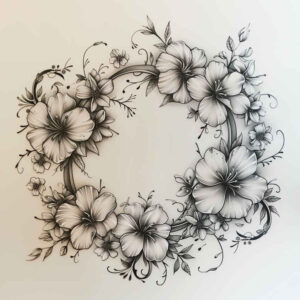 tattoos-with-soft-shading – tattoo design ideas free ai generated – no-shading – for-knee – Gallery: other-delicate-inkby-ai