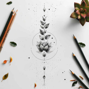 thin-line-tattoos – tattoo design ideas free ai generated – single-dot – for-fingers – Gallery: other-delicate-inkby-ai