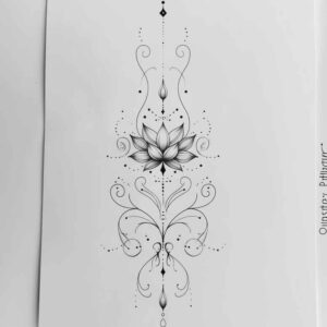 wave-tattoos – tattoo design ideas free ai generated – thin-script – for-palm – Gallery: other-delicate-inkby-ai
