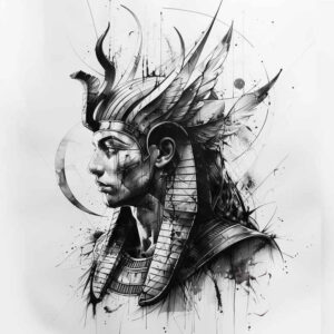 egyptian-power-tattoo-neotraditional-modern-classic-for-wrist – tattoo design ideas free ai generated – Gallery: other-egypt-inkby-ai