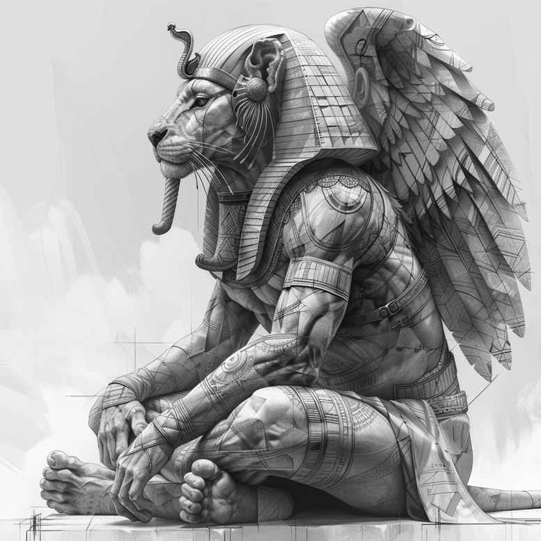 egyptian-protection-tattoo-surrealism-imaginative-for-toe – tattoo design ideas free ai generated – Gallery: other-egypt-inkby-ai