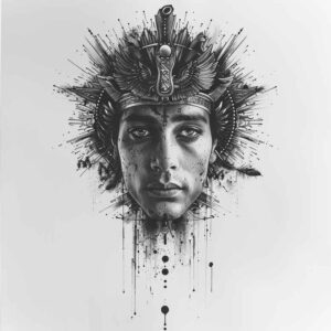 egyptian-amulet-tattoo-neotraditional-textured-fills-for-wrist-side – tattoo design ideas free ai generated – Gallery: other-egypt-inkby-ai