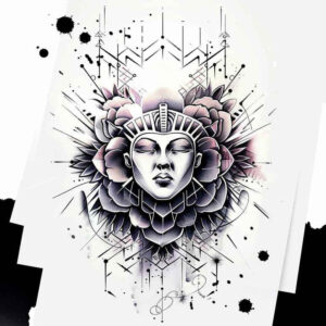 egyptian-god-tattoo-neotraditional-soft-blending-for-arm – tattoo design ideas free ai generated – Gallery: other-egypt-inkby-ai