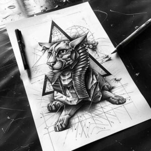 isis-tattoo-surrealism-esoteric-symbolism-for-lower-thigh – tattoo design ideas free ai generated – Gallery: other-egypt-inkby-ai