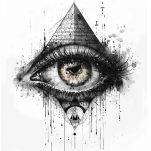 other-egypt tattoo design ideas clean lines bold lines stands for strength