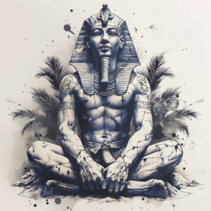 other-egypt tattoo design ideas Surrealism enigmatic visuals divine protection shows perseverance