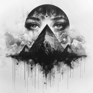 other-egypt tattoo design ideas bold outline mythology stands for strength