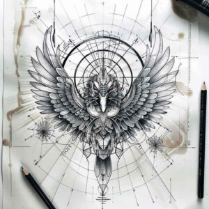 other-egypt tattoo design ideas vintage influence ornamental for thigh