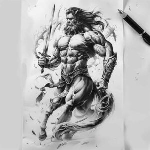 elf-tattoo-neotraditional-vibrant-palette-for-hip – tattoo design ideas free ai generated – Gallery: other-fantastic-inkby-ai