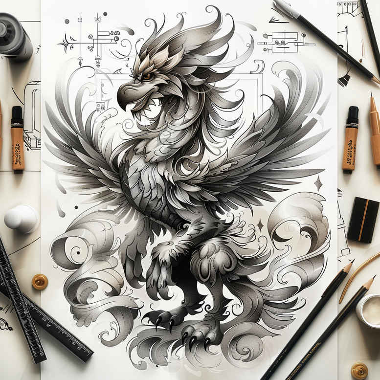 wizard-and-witch-tattoo-realism-hyper-realistic-for-sternum – tattoo design ideas free ai generated – Gallery: other-fantastic-inkby-ai