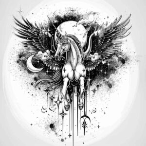 fantasy-illustration-tattoo-neotraditional-subtle-tone-for-lower-back – tattoo design ideas free ai generated – Gallery: other-fantastic-inkby-ai