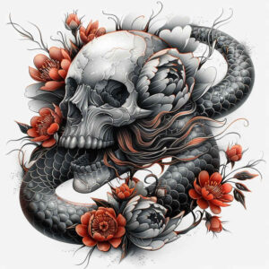 highlighted-contrast – tattoo design ideas free ai generated – no-background – for-foot – Gallery: other-fantastic-inkby-ai