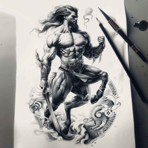 fairy-tale-tattoo-realism-hyper-detail-for-abdomen – tattoo design ideas free ai generated – Gallery: other-fantastic-inkby-ai