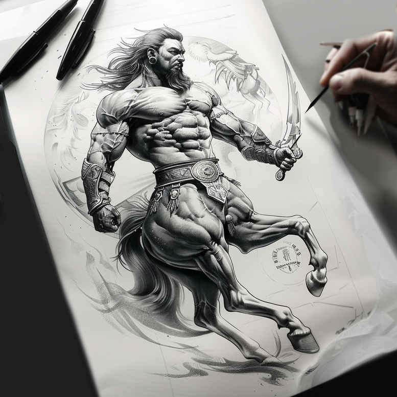 natural-blush – tattoo design ideas free ai generated – uncluttered – for-stomach – Gallery: other-fantastic-inkby-ai