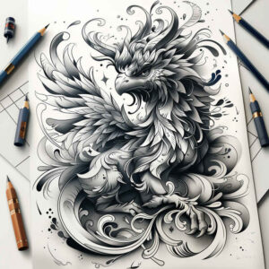 perfect-proportions – tattoo design ideas free ai generated – small-detail – for-hip – Gallery: other-fantastic-inkby-ai