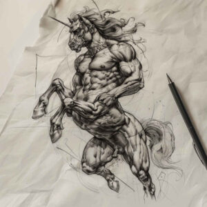 surface-complexity – tattoo design ideas free ai generated – single-dot – for-back-shoulder – Gallery: other-fantastic-inkby-ai