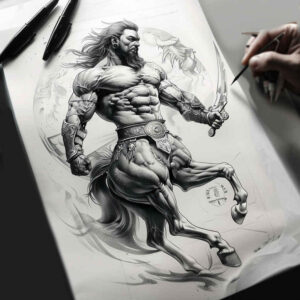 other-fantastic tattoo design ideas Surrealism hyperreal detailed textures for back