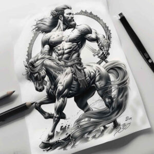 other-fantastic tattoo design ideas deep blacks detailed textures for lower thigh