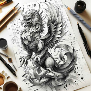other-fantastic tattoo design ideas subtle highlights enchanted symbol of resilience