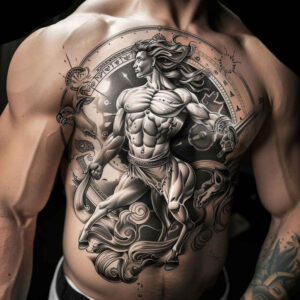 other-fantastic tattoo design ideas refined detail fantasy art for upper thigh