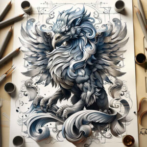other-fantastic tattoo design ideas Surrealism phantasm heroic embodying endurance