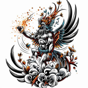 other-fantastic tattoo design ideas dynamic shapes heroic for biceps