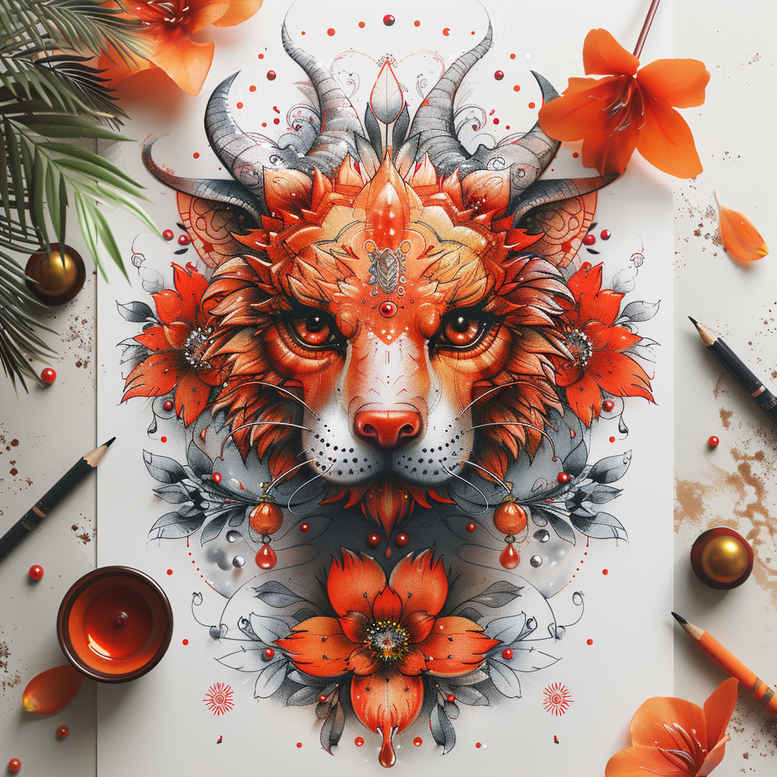other-fantastic tattoo design ideas Realism natural contrast heroic for side