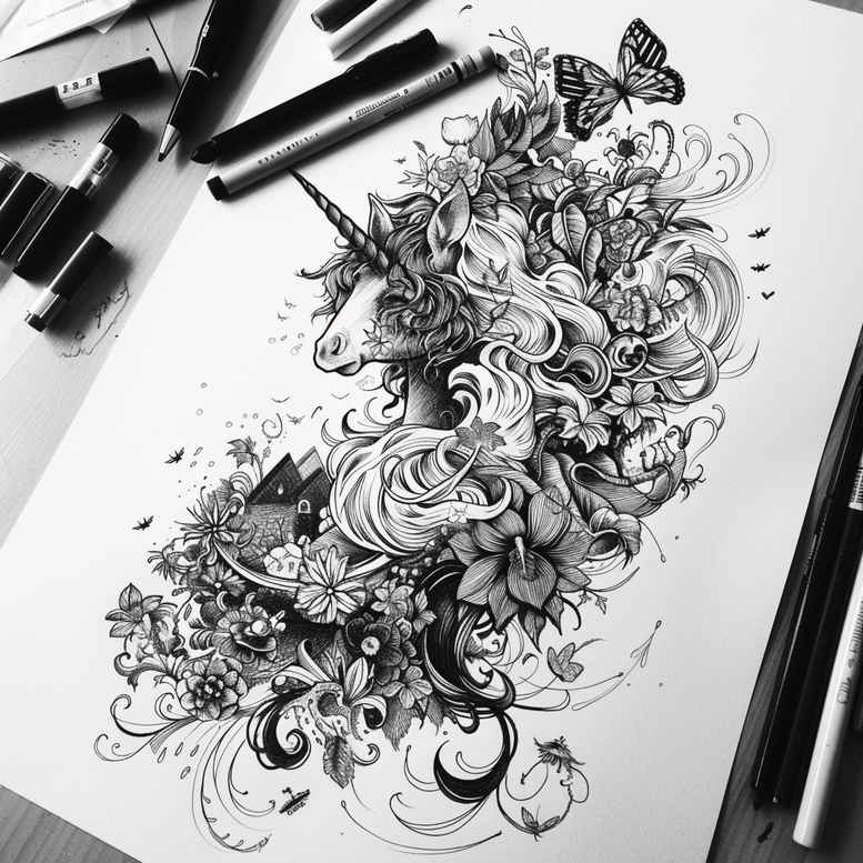 other-fantastic tattoo design ideas Realism true skin imaginative meaning perseverance