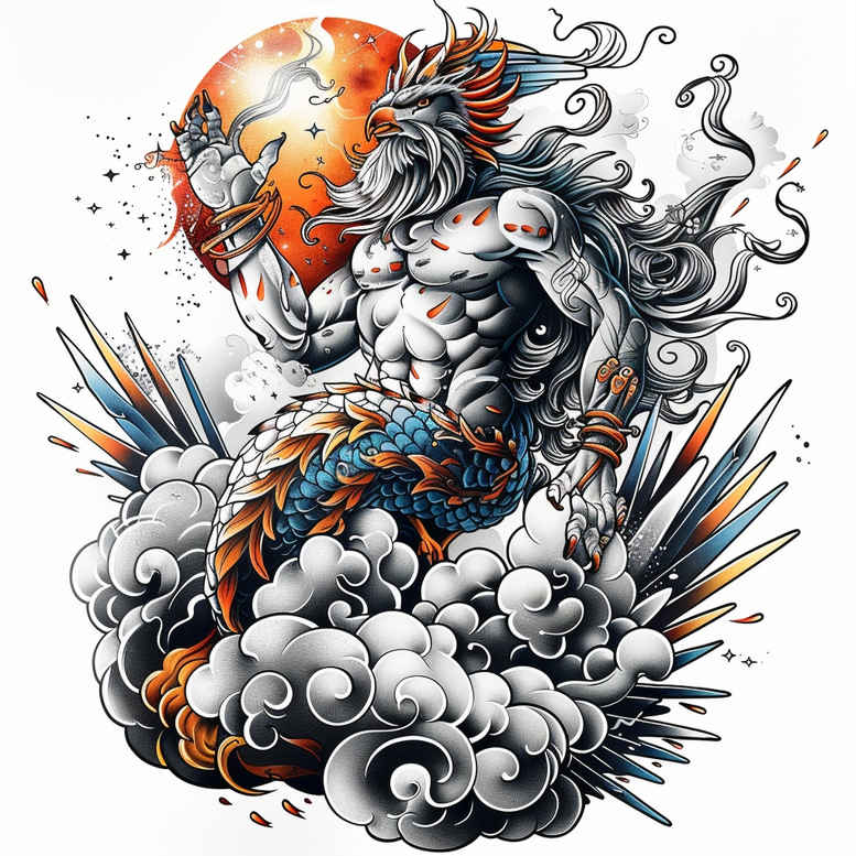 other-fantastic tattoo design ideas decorative detail magical elements shows strength