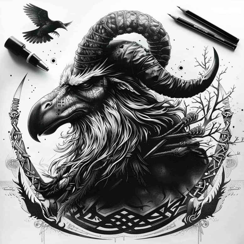 other-fantastic tattoo design ideas Realism realistic structure magical for upper chest