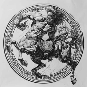 other-fantastic tattoo design ideas Surrealism subconscious themes mythical beasts stands for courage