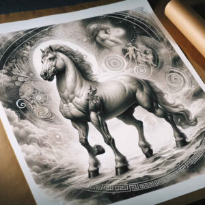 other-fantastic tattoo design ideas Realism seamless blend mythical creatures represents strength