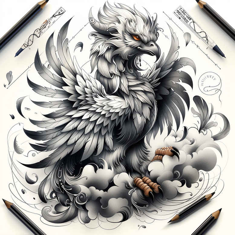 other-fantastic tattoo design ideas Surrealism ethereal glow symbolic for lower back