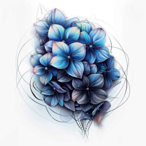 3d-flower-tattoo – tattoo design ideas free ai generated – surrealism-ambiguous-space – for-biceps – Gallery: other-flowers-inkby-ai