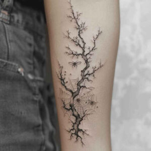 flower-energy-tattoo – tattoo design ideas free ai generated – surrealism-psychedelic – for-chest – Gallery: other-flowers-inkby-ai