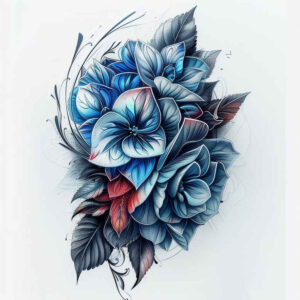 flower-light-tattoo – tattoo design ideas free ai generated – realism-reflection-effect – for-lower-back – Gallery: other-flowers-inkby-ai