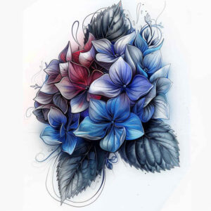 flowers-and-mysticism – tattoo design ideas free ai generated – neotraditional-dynamic-color – for-ribs – Gallery: other-flowers-inkby-ai