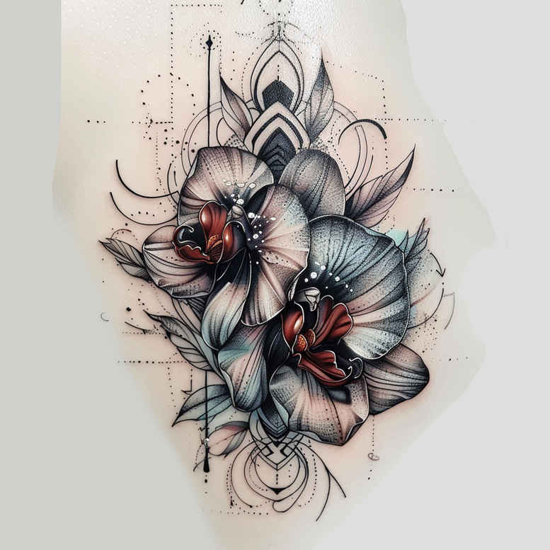 flowers-as-inspiration-for-men – tattoo design ideas free ai generated – realism-ink-realism – for-wrist-side – Gallery: other-flowers-inkby-ai