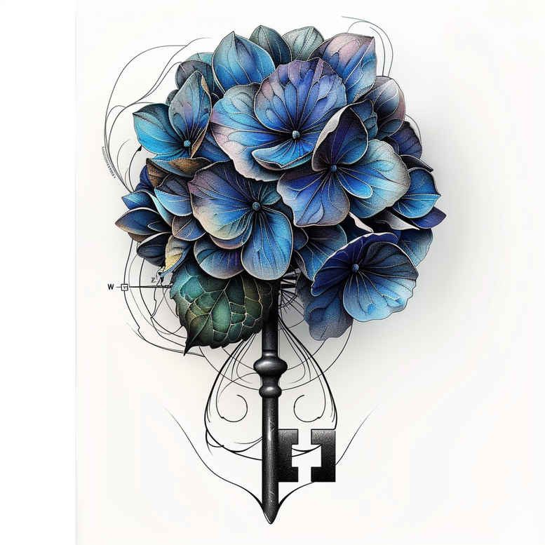 flowers-with-natural-look – tattoo design ideas free ai generated – realism-shadow-realism – for-chest – Gallery: other-flowers-inkby-ai