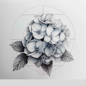 flowers-with-shadows-and-light – tattoo design ideas free ai generated – neotraditional-dynamic-color – for-chest – Gallery: other-flowers-inkby-ai