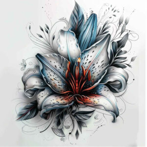 flowers-with-spiritual-symbolism – tattoo design ideas free ai generated – realism-natural-luminosity – for-arm – Gallery: other-flowers-inkby-ai