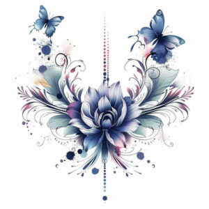 for-women-floral-tattoo – tattoo design ideas free ai generated – realism-micro-realism – for-inner-arm – Gallery: other-flowers-inkby-ai