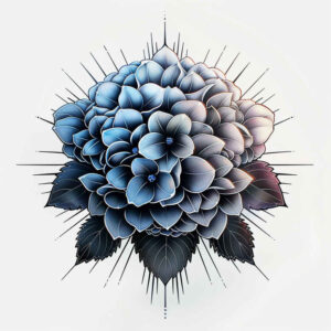 line-flower-tattoo – tattoo design ideas free ai generated – neotraditional-modern-classic – for-foot – Gallery: other-flowers-inkby-ai