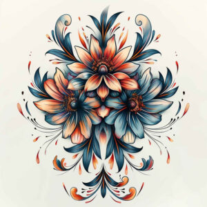 subtle-flower-tattoo – tattoo design ideas free ai generated – realism-visual-truth – for-foot – Gallery: other-flowers-inkby-ai