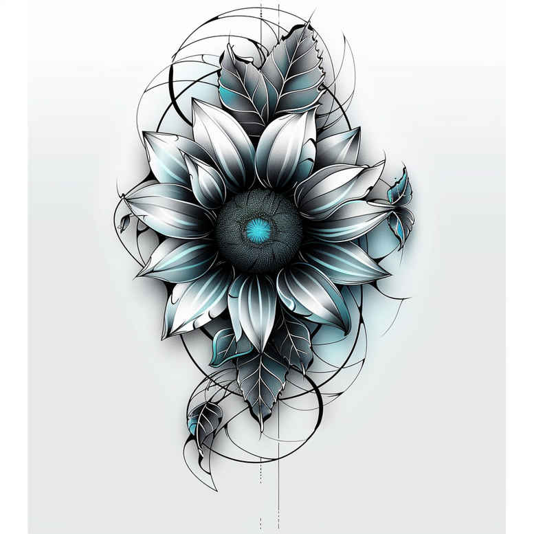 other-flowers tattoo design ideas fine dot artistic meaning courage