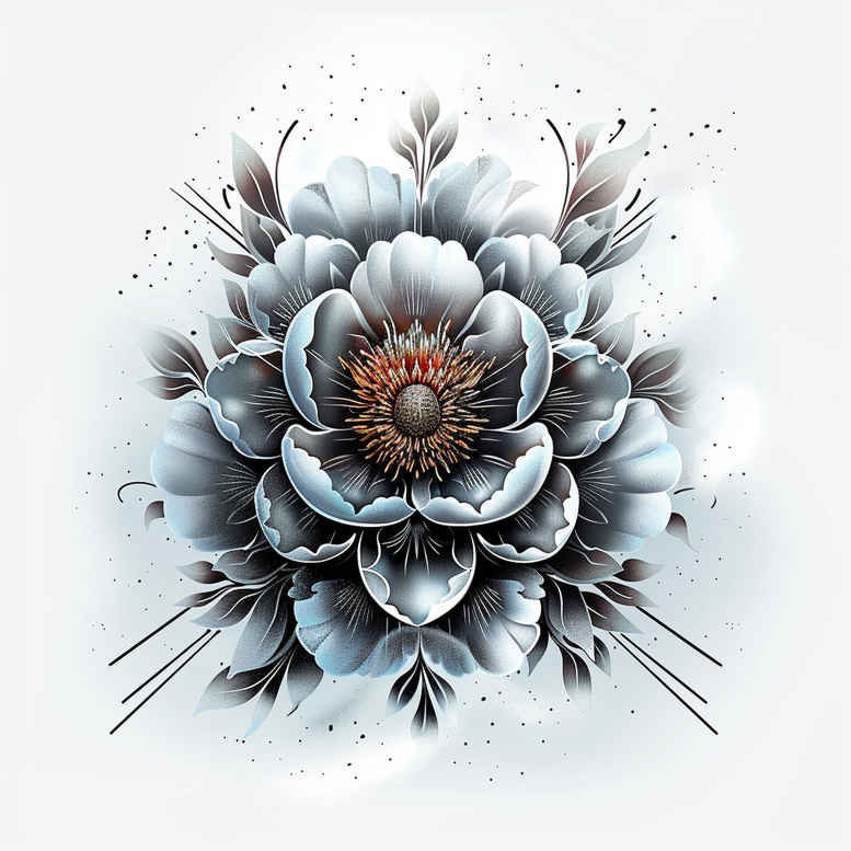 other-flowers tattoo design ideas point minimal artistic symbolising courage