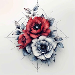 other-flowers tattoo design ideas simple icon blooming for side torso